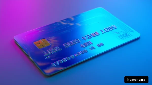 近未来的なクレジットカード