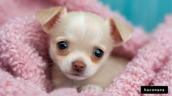 子犬のチワワ