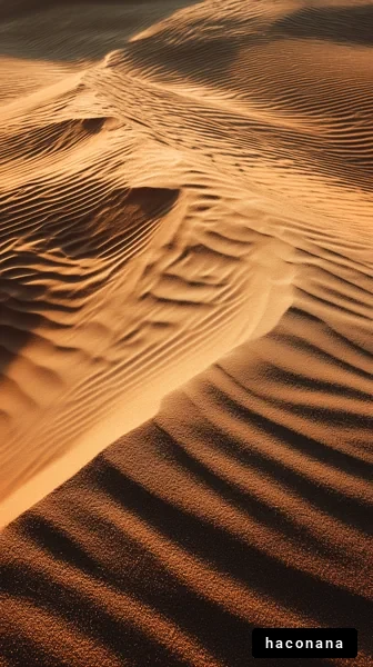 砂丘の美しい風景