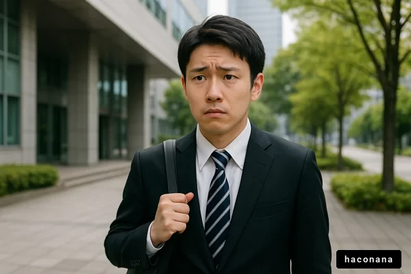 ビジネスマンの悩み