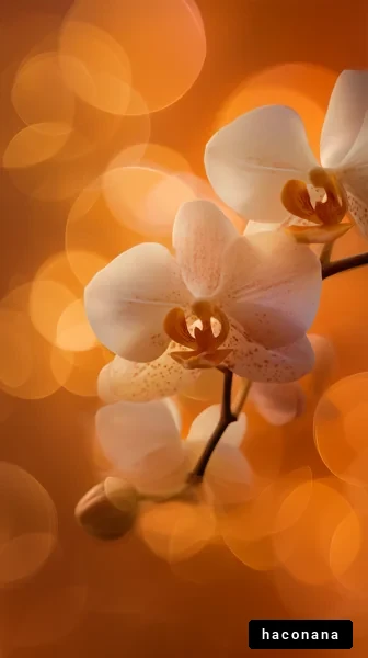 美しい胡蝶蘭の花