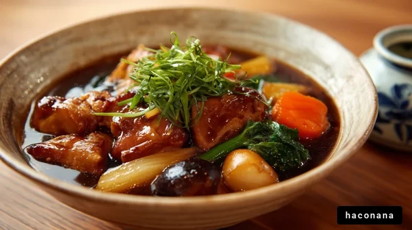 野菜と鶏肉の煮込み料理
