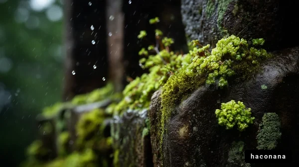 湿気と緑の自然