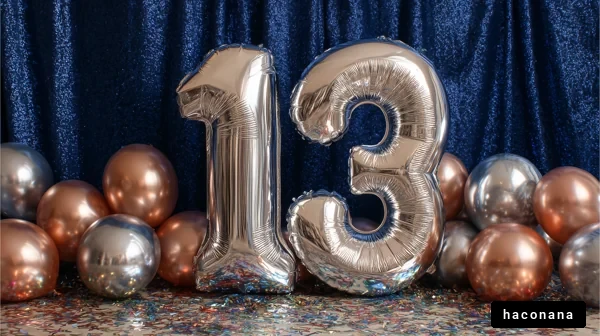 13歳の誕生日祝い