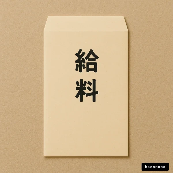 給与袋のデザイン