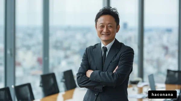 オフィスでのビジネスマン