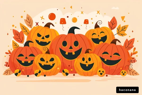 ハロウィンのカボチャたち ハロウィンのカボチャたち