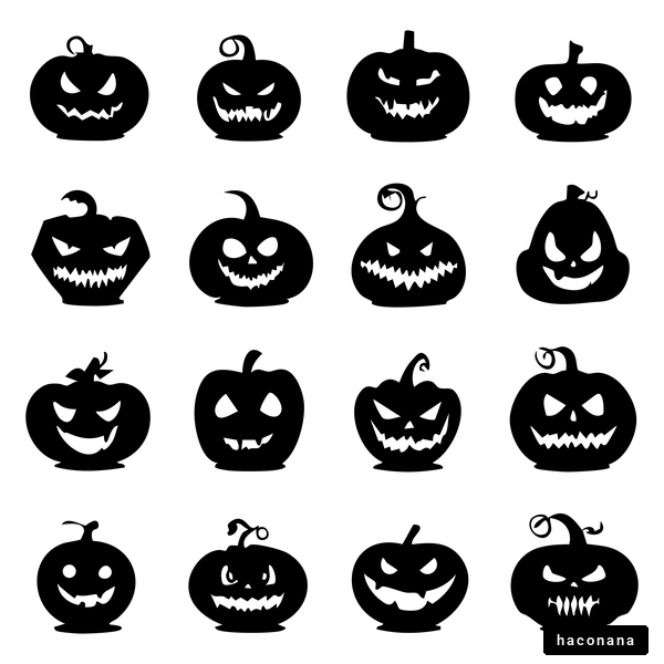 ハロウィンのジャック・オー・ランタン ハロウィンのジャック・オー・ランタン
