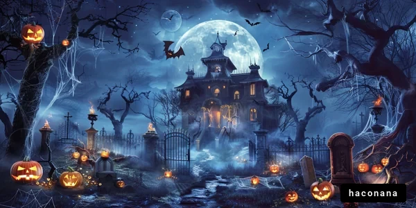 ハロウィンの恐怖夜景 ハロウィンの恐怖夜景