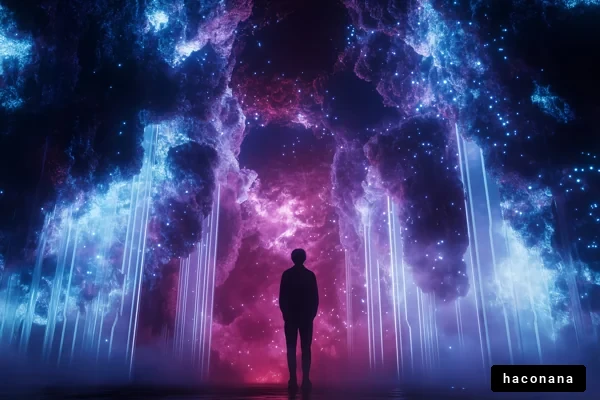 幻想的な宇宙空間