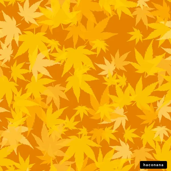 秋の紅葉と落ち葉 秋の紅葉と落ち葉