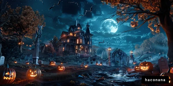 ハロウィンの風景 ハロウィンの風景