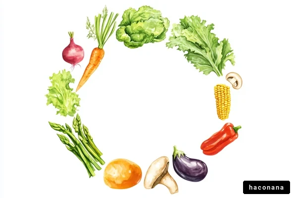新鮮な野菜のイラスト 新鮮な野菜のイラスト