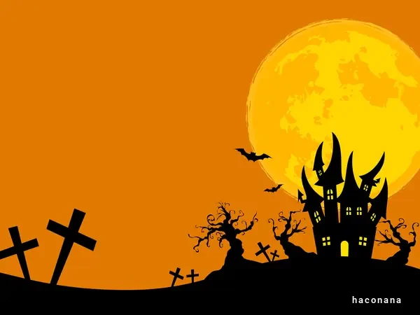 ハロウィーンの不気味な風景 ハロウィーンの不気味な風景