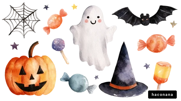 ハロウィンの楽しいイラスト ハロウィンの楽しいイラスト