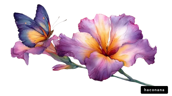 花と蝶の美しいコラージュ 花と蝶の美しいコラージュ