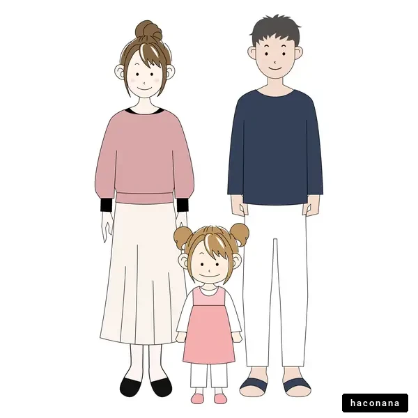 家族のイラスト