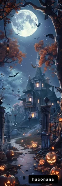 ハロウィンの幻想的な夜 ハロウィンの幻想的な夜