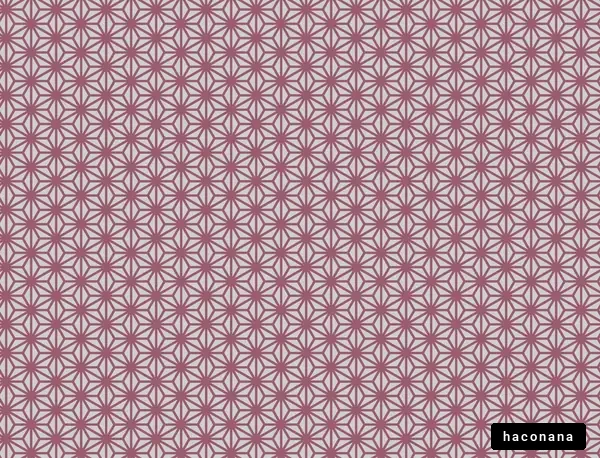 和の紋様(麻の葉柄) 和の紋様(麻の葉柄)