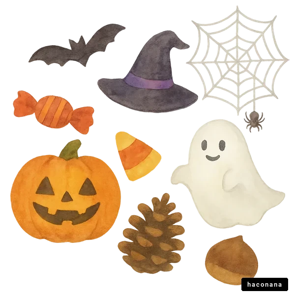ハロウィンの可愛いアイテム ハロウィンの可愛いアイテム