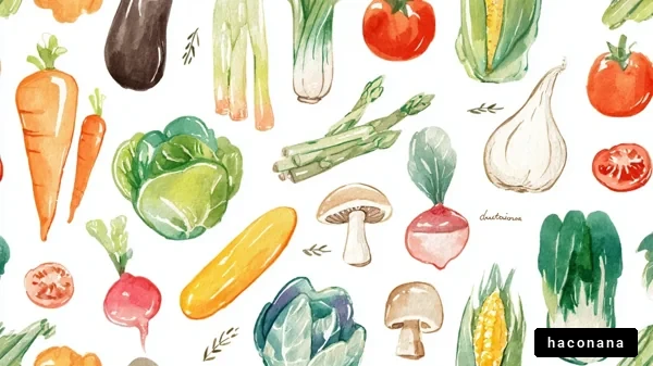 色とりどりの野菜たち