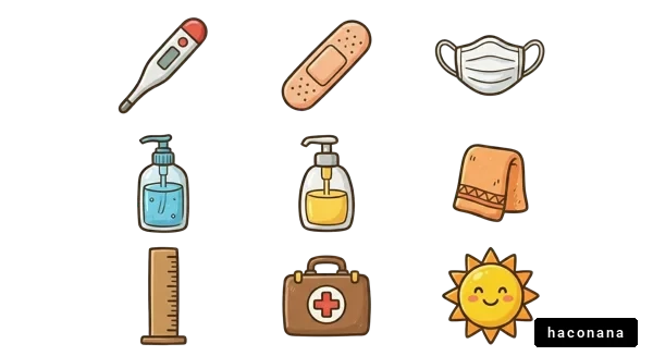 健康管理の必需品イラスト