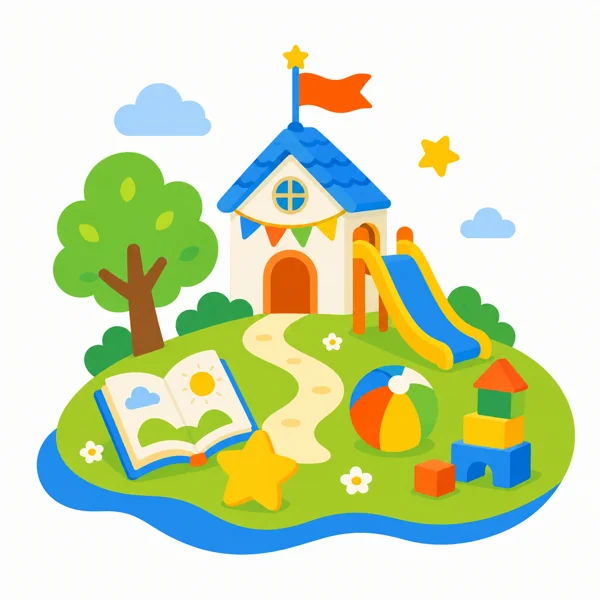 幼稚園・保育園のイラスト