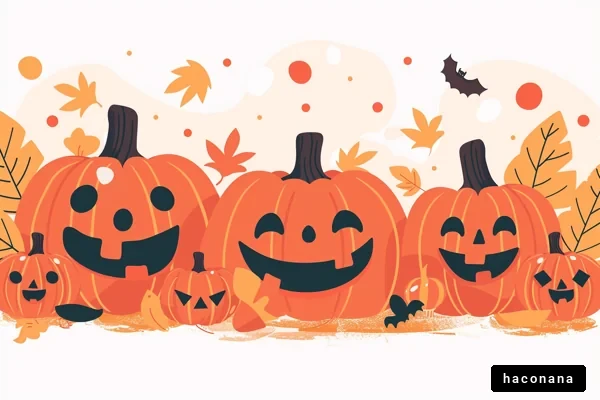 ハロウィンのカボチャたち ハロウィンのカボチャたち
