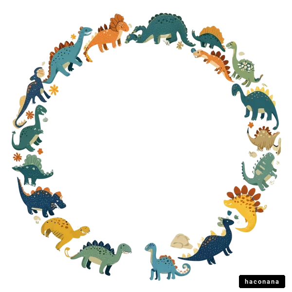 かわいい恐竜のイラスト かわいい恐竜のイラスト