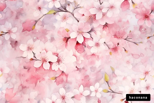 桜の美しいパターン 桜の美しいパターン