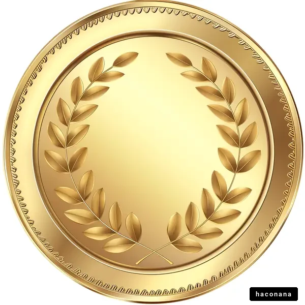 金色のメダルの画像 金色のメダルの画像