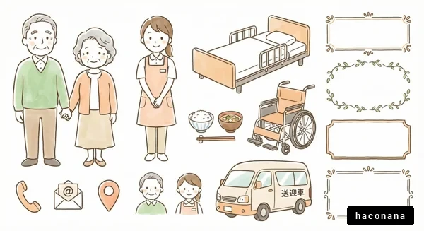 介護施設の日常風景