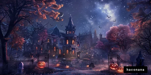 幻想的なハロウィーンの夜 幻想的なハロウィーンの夜