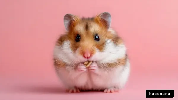 かわいいハムスターのポートレート