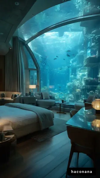 海の景観が楽しめる部屋