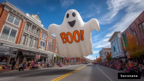 ハロウィンパレードの幽霊 ハロウィンパレードの幽霊
