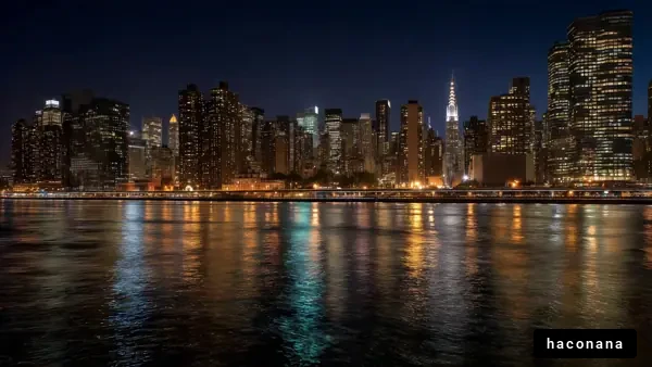 夜の都市景観