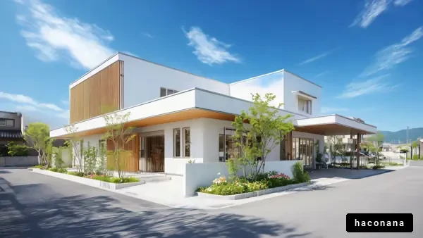 現代的な建物の外観
