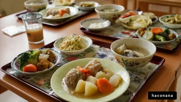 家庭的な和食の食卓