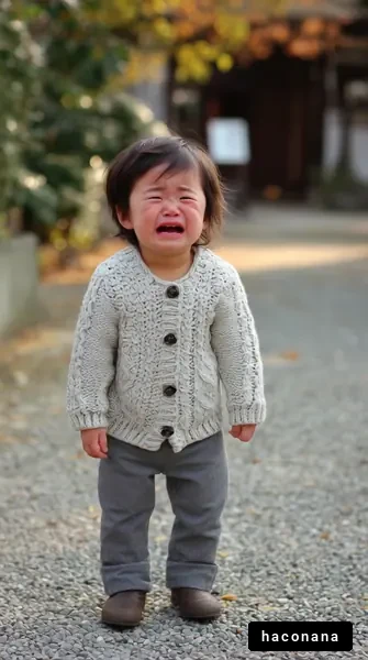 泣いている子ども
